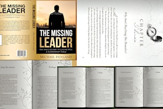 format and design your book for KDP, ingramspark, lulu, and kindle ebooks