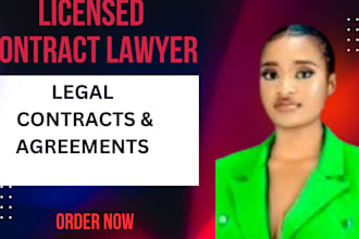 write legal contract, terms and condition, ndas and more
