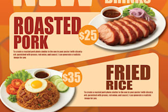 design a flyer, poster, brochure, leaflet, within 6 hours