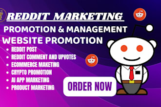 manage reddit post and comment for website product crypto token ai app link
