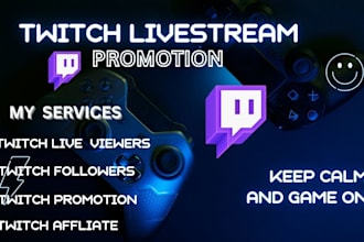 promote and bring the live viewers to your twitch or kick channel