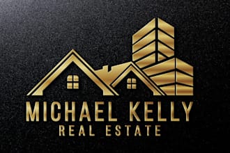 design real estate, construction, property and handyman logo design