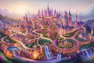 make your dream fantasy city map