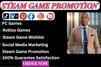 boost your steam game wishlist and promotion