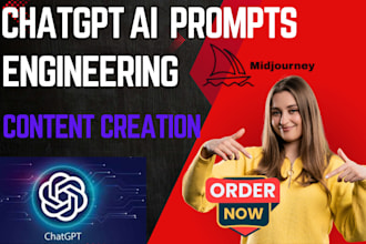 write ai prompt for creative content and business adverts using chatgpt