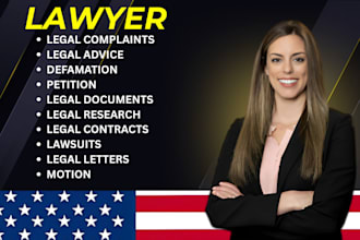 be your lawyer to write legal contract, terms, nda, privacy policy