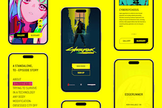 create mobile app UI UX design for ios and android