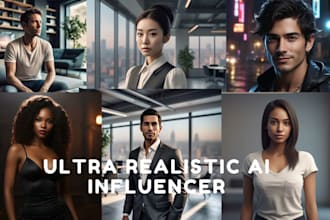 do a realistic ai influencer for onlyfans fanvue instagram nsfw ai model