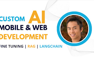 develop ai chatgpt mobile app or website ai saas app ai chatbot ai software