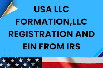do USA llc formation, company formation, llc formation and ein from the irs