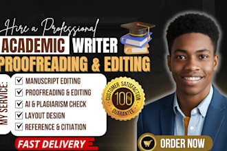 do academic writing, editing, proofreading, book formatting, humanize ai content