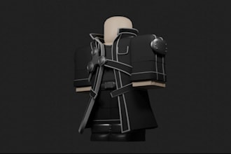 design and create roblox clothing for you 3d modelled clothing or armor clothing