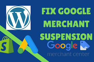 fix gmc suspension, misrepresentation, fix gtin code and get account reinstated