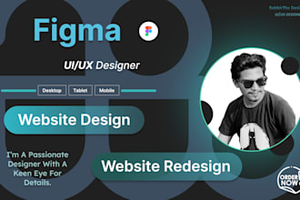 do figma design website, website design figma, website ui ux