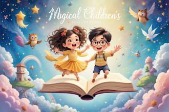 illustrate children story book illustration, children book illustration