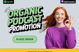 podcast promotion, spotify music itunes to increase 900k audience and downloads
