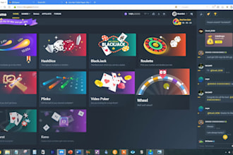 build crash game igaming website slot bc game blackjack poker crypto gamble game