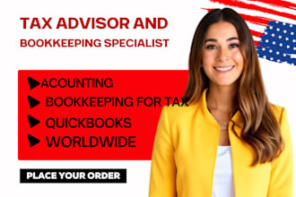 be your tax advisor for china  hongkong usa and catch up with your bookkeeping