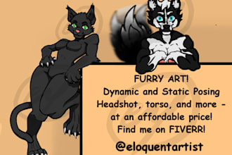 draw furry art for you