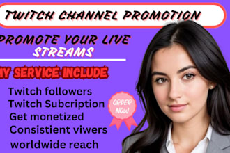 do effective twitch channel promotion, to reach twitch affiliate and partner