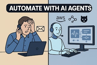 build custom ai agent, chatbots, automation for your business