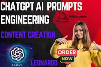 do prompt engineering for leonardo ai, chatgpt and other ai models