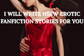 write erotic story, romance story, fanfiction, nsfw fanfiction, fiction, erotic
