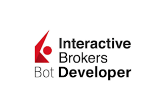 make an interactive broker bot, automated task bot, python trading bot, task bot