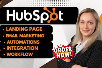 setup hubspot CRM, automate sales and marketing workflows, hubspot crm marketing