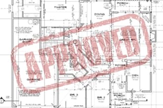 architectural floor plan, florida stamp, city permit, site plan, house plan