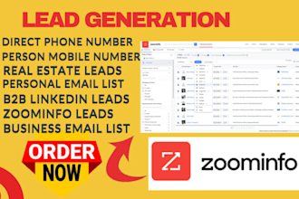 high quality b2b lead generation using sales navigator and rocketreach