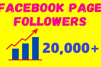add many real active followers on facebook page 2k to 20k fast