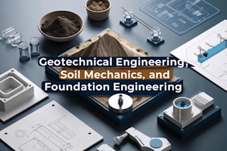 do geotechnical engineering, soil mechanics,  foundation, dams, slide and plaxis