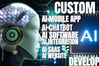 do ai mobile app development as app developer ai saas app ai chatbot, chatgpt