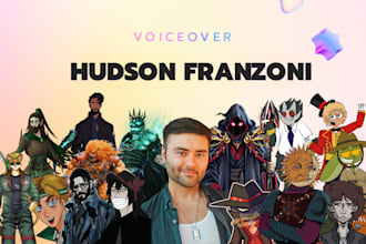 be your character voice actor