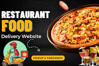 create a professional restaurant website with online food delivery system
