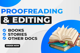proofread, edit your writing, checking spelling and grammar