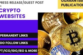 do crypto press release writing, PR distribution, crypto PR distribution