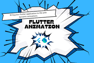 provide smooth flutter UI animations on existing project