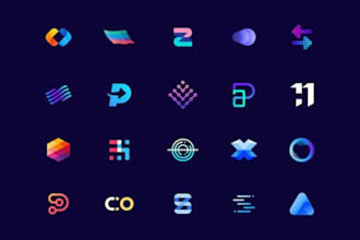 designs fintech custom modern logo minimalist saas creative lo go design