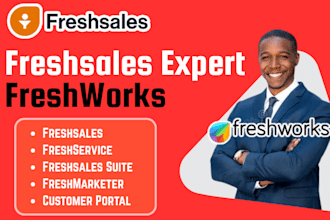 freshwork freshsales CRM ai freshsales suite freshservice freshmarketer expert