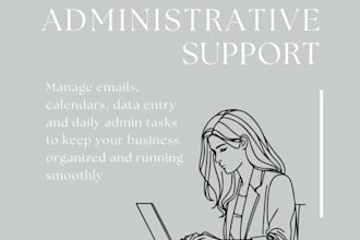 provide reliable virtual admin support for your daily business tasks