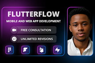 design flutter flow, flutterflow app, and be your mobile app developer