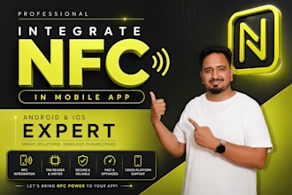be nfc business app developer for android and ios app development