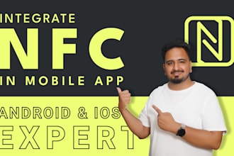 develop custom nfc based application for android and ios