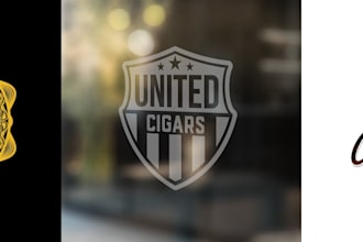 do creative cigar label cigar logo and cigar box design