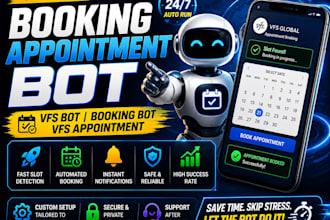 do booking appointment bot,vfs bot,booking bot,vfs appointment