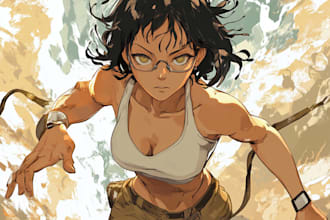 design anime, games, or original characters art and nsfw