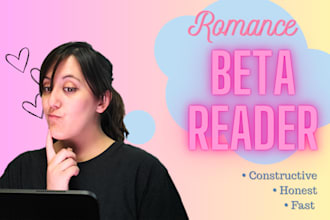 beta read your romance story
