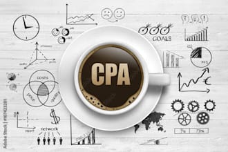 prepare and review US tax returns 1040, 1120, 1120s, 1065, and more